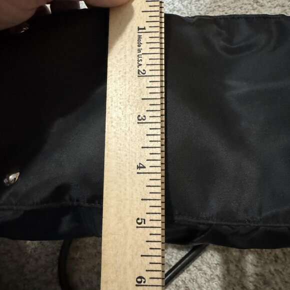 Banana Republic Tote Bag Womens Black Nylon Shoulder Purse Handbag Double Handle - Picture 11 of 11